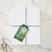 Cute Dinosaur Gift Label Cadeaulabel (Met Touw)
