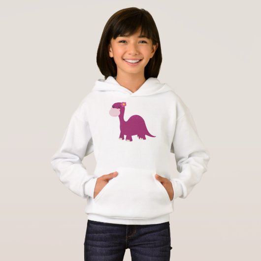 Cute Dinosaur, Girl Dinosaur, Pink Dinosaur, Dino (Voorkant volledig)