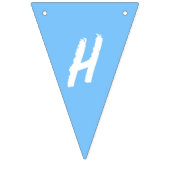 Cute Dinosaur Golf Thlek Kids Birthday Vlaggetjes (Eerste vlag)