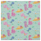 Cute dinosaur herhalend patroon stof (Swatch)