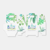 Cute Dinosaur 'Het is een jongen'-Baby shower Bedankdoosjes (Uitgevouwen)