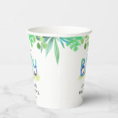 Cute Dinosaur 'Het is een jongen'-Baby shower Papieren Bekers (Rechts)