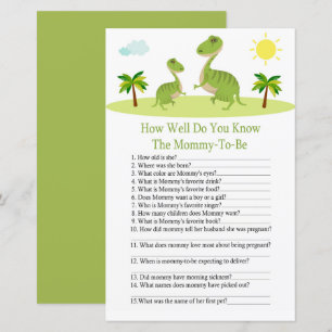 Cute Dinosaur hoe goed je baby-schoenenspel kent