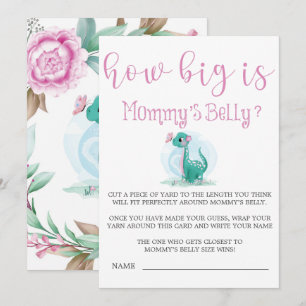 Cute Dinosaur Hoe groot is de Belly van mama?