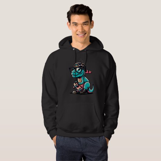 Cute dinosaur hoodie (Voorkant volledig)