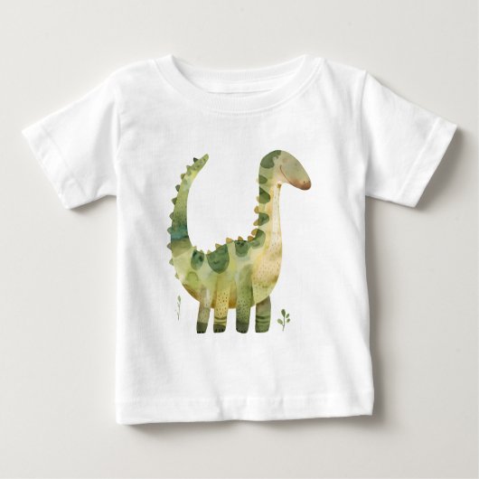 Cute Dinosaur Illustratie – Leuke Dino (Voorkant)