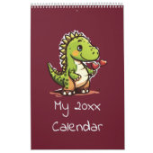 Cute Dinosaur Illustrations Kalender (Hoes)