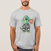 Cute dinosaur in Costume T-shirt (Voorkant)