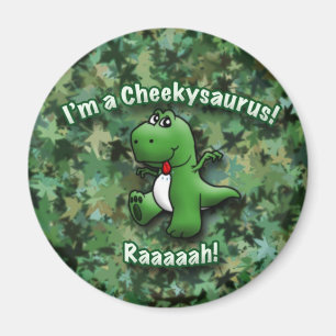 Cute Dinosaur is een Cheekysaurus Magneet
