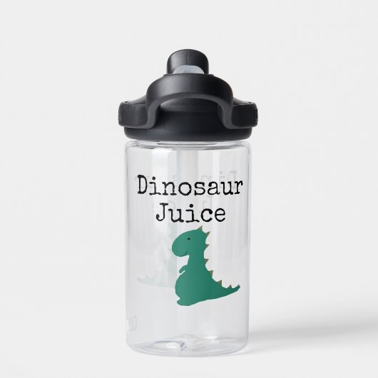 Cute Dinosaur Juice Water Fles (Achterkant)