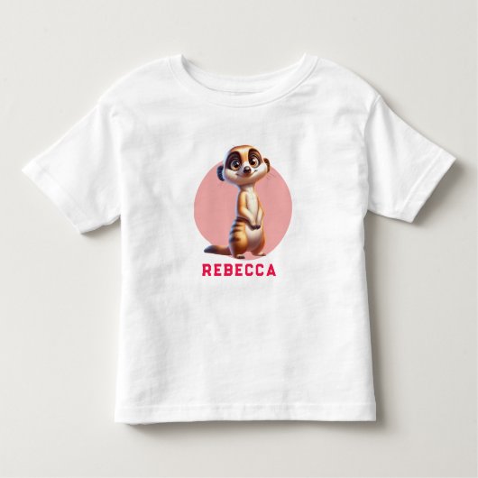 Cute Dinosaur Kinder Shirts (Voorkant)