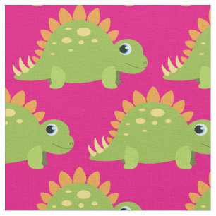 Cute Dinosaur Kinder Stegosaurus Cartoon Stof