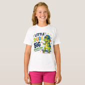 Cute Dinosaur Kinder T-Shirt (Voorkant volledig)