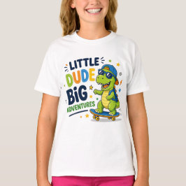 Cute Dinosaur Kinder T-Shirt