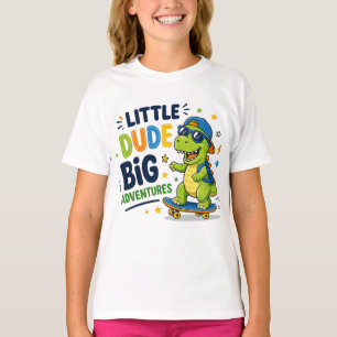 Cute Dinosaur Kinder T-Shirt