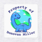 Cute Dinosaur Labels (Design 2)