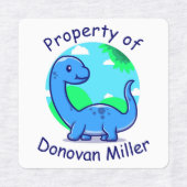 Cute Dinosaur Labels (Design 1)
