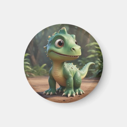 Cute Dinosaur Magneet (Voorkant)