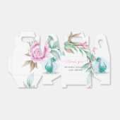 Cute Dinosaur met roze Baby shower van Peony Bedankdoosjes (Uitgevouwen)