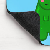 Cute Dinosaur Muismat (Hoek)
