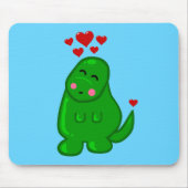 Cute Dinosaur Muismat (Voorkant)