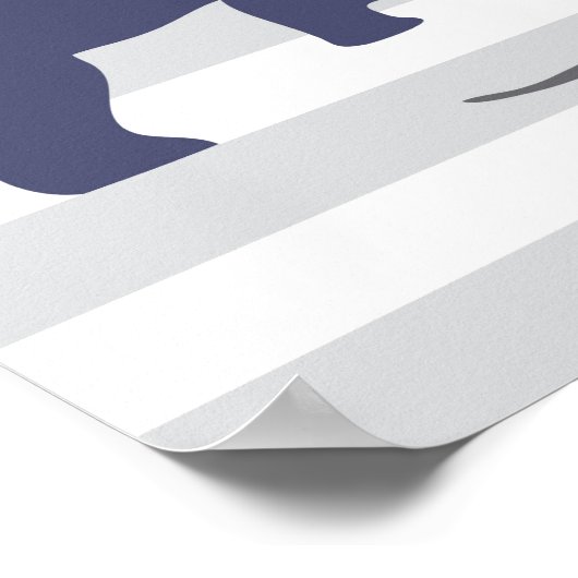 Cute Dinosaur Nursery Growth Chart - Dino Decor Poster (Hoek)