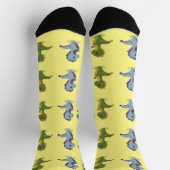 Cute Dinosaur Paar Thunder_Cove Sokken (Top)
