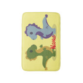 Cute Dinosaur Pair Thunder_Cove Badmat (Voorkant Verticaal)