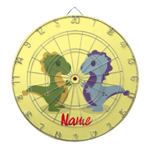 Cute Dinosaur Pair Thunder_Cove Dartbord
