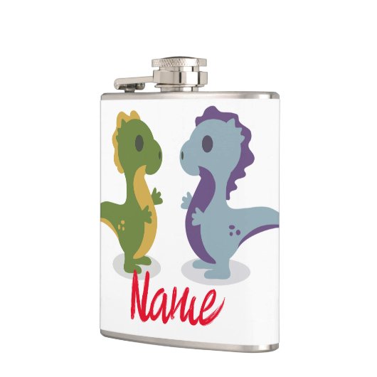 Cute Dinosaur Pair Thunder_Cove Heupfles (Links)