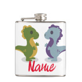Cute Dinosaur Pair Thunder_Cove Heupfles (Voorkant)