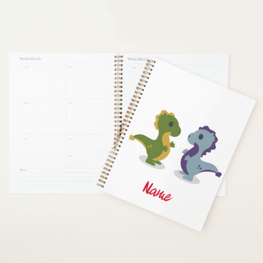 Cute Dinosaur Pair Thunder_Cove Planner (Display)