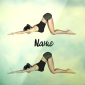 Cute Dinosaur Pair Thunder_Cove Raamsticker (Vel 3)