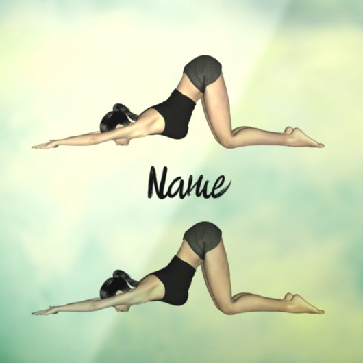 Cute Dinosaur Pair Thunder_Cove Raamsticker (Vel 3)