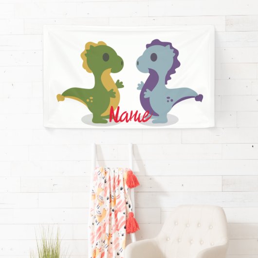 Cute Dinosaur Pair Thunder_Cove Spandoek (Insitu)