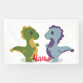 Cute Dinosaur Pair Thunder_Cove Spandoek (Horizontaal)