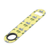 Cute Dinosaur Pair Thunder_Cove Speed Flessenopener (Achterkant Gekanteld)