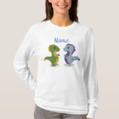 Cute Dinosaur Pair Thunder_Cove T-shirt (Voorkant)