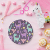 Cute Dinosaur Papieren Bordje (Feest)