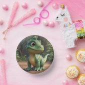 Cute Dinosaur Papieren Kommen (Feest)