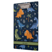Cute Dinosaur Pattern Colorful  Klembord (Links)