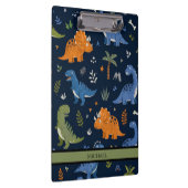 Cute Dinosaur Pattern Colorful  Klembord (Rechts)