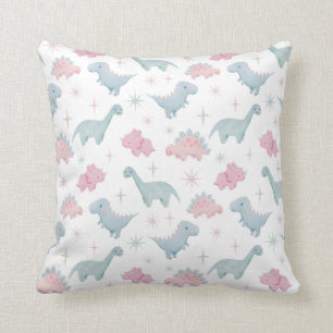 Cute Dinosaur Pattern Girls Nursery Room Kussen