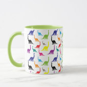 Cute Dinosaur Pattern Mok (Links)