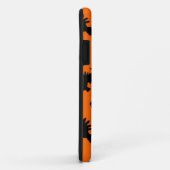 Cute Dinosaur Pattern on Oranje Case-Mate iPhone Case (Achterkant/rechts)