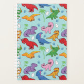 Cute Dinosaur Pattern Planner (Voorkant)