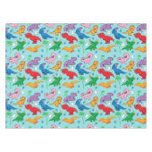 Cute Dinosaur Pattern Tafelkleed (Voorkant (Horizontaal))