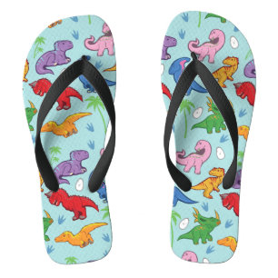 Cute Dinosaur Pattern Teenslippers