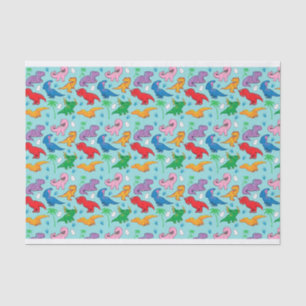 Cute Dinosaur Pattern Tissuepapier