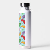 Cute Dinosaur Pattern Waterfles (Links)